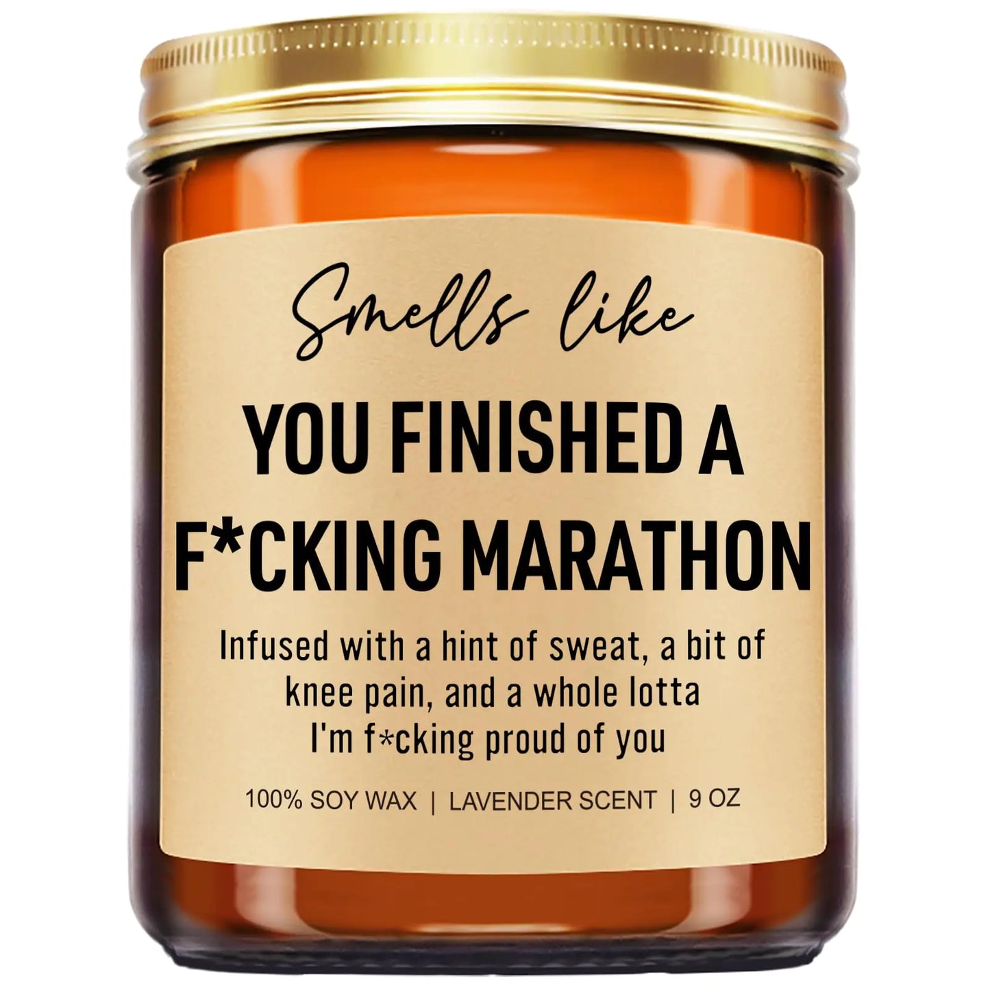 Funny Candle for those who just finished something big.