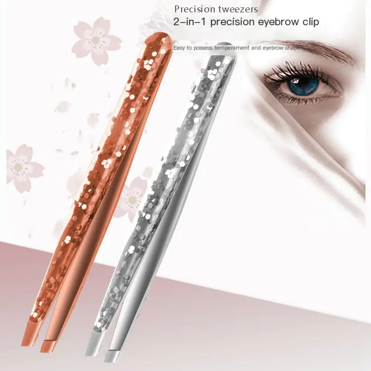 New Droplet Resin Stainless Steel Tweezers