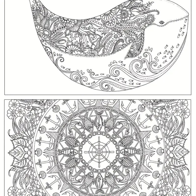 Decompression Coloring Book -