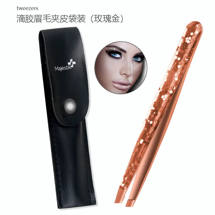 New Droplet Resin Stainless Steel Tweezers