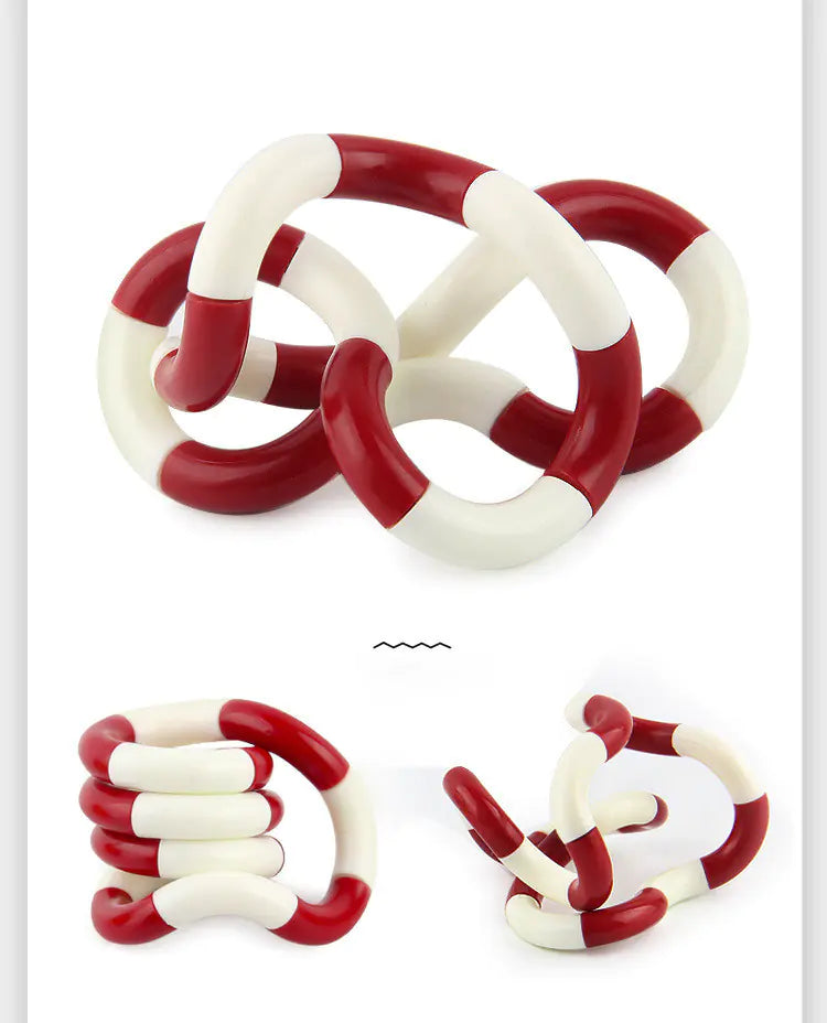 Transforming Tangle Toy for Stress Relief