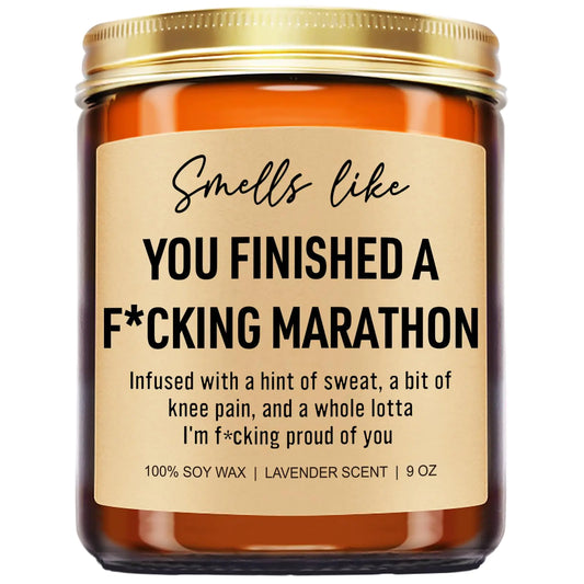 Funny Candle for those who just finished something big.