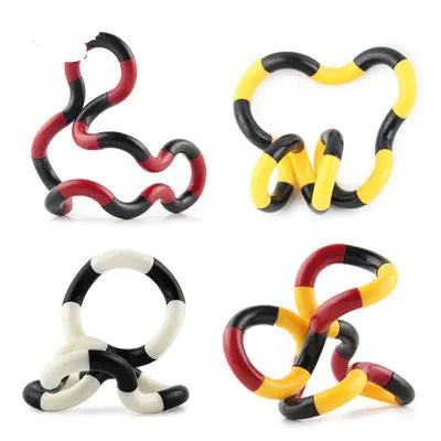 Transforming Tangle Toy for Stress Relief