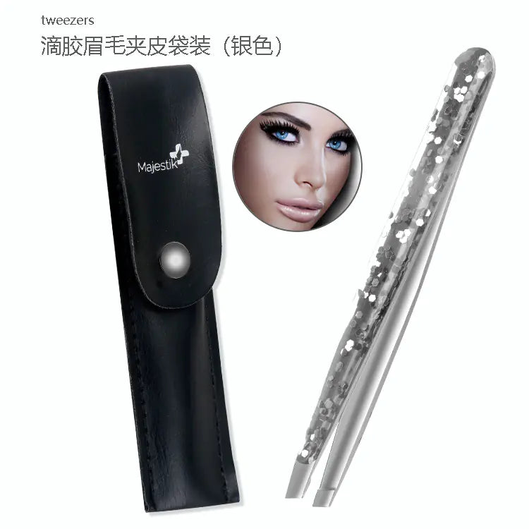 New Droplet Resin Stainless Steel Tweezers