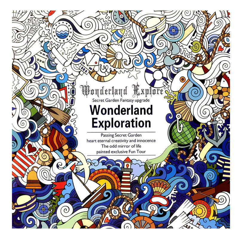 Decompression Coloring Book -