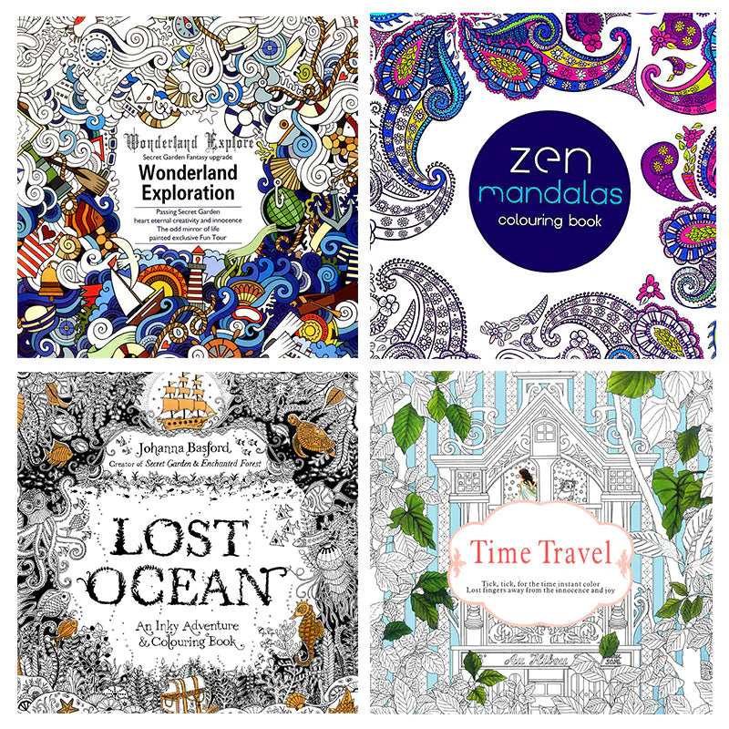 Decompression Coloring Book -